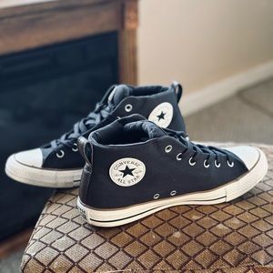 Converse dark grey . 9.5